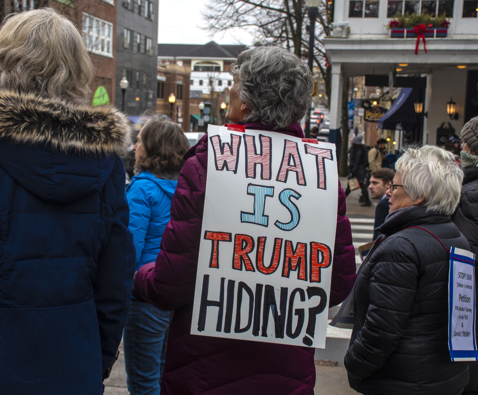 Trump impeachment rally